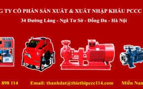Các loại máy bơm cứu hỏa chạy điện
