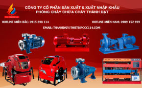 Phân phối lắp đặt máy bơm chữa cháy tại Long An