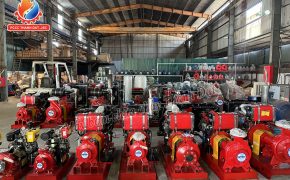 Máy bơm chữa cháy tại Quảng Ngãi