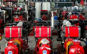 Báo giá máy bơm chữa cháy diesel 40HP 30KW