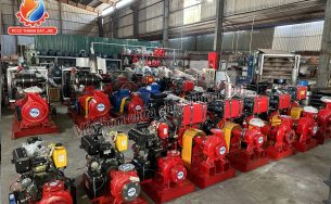 Thành Đạt lắp đặt máy bơm chữa cháy phục vụ các dự án PCCC