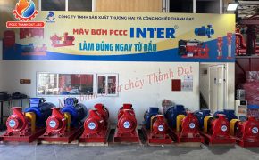 Các sản phẩm bơm chữa cháy chạy điện được phân phối tại PCCC Thành Đạt