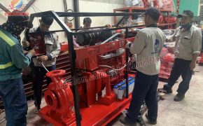 Lưu ý khi lắp đặt bơm diesel chữa cháy