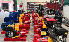So sánh máy bơm chữa cháy chạy điện và máy bơm chữa cháy nhiên liệu