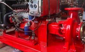 Báo giá máy bơm chữa cháy diesel 75HP 55KW