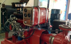 Báo giá máy bơm chữa cháy diesel 125HP 90KW