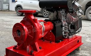 PCCC Thành Đạt lắp đặt máy bơm chữa cháy diesel INTER CA50-250C 20HP 15KW