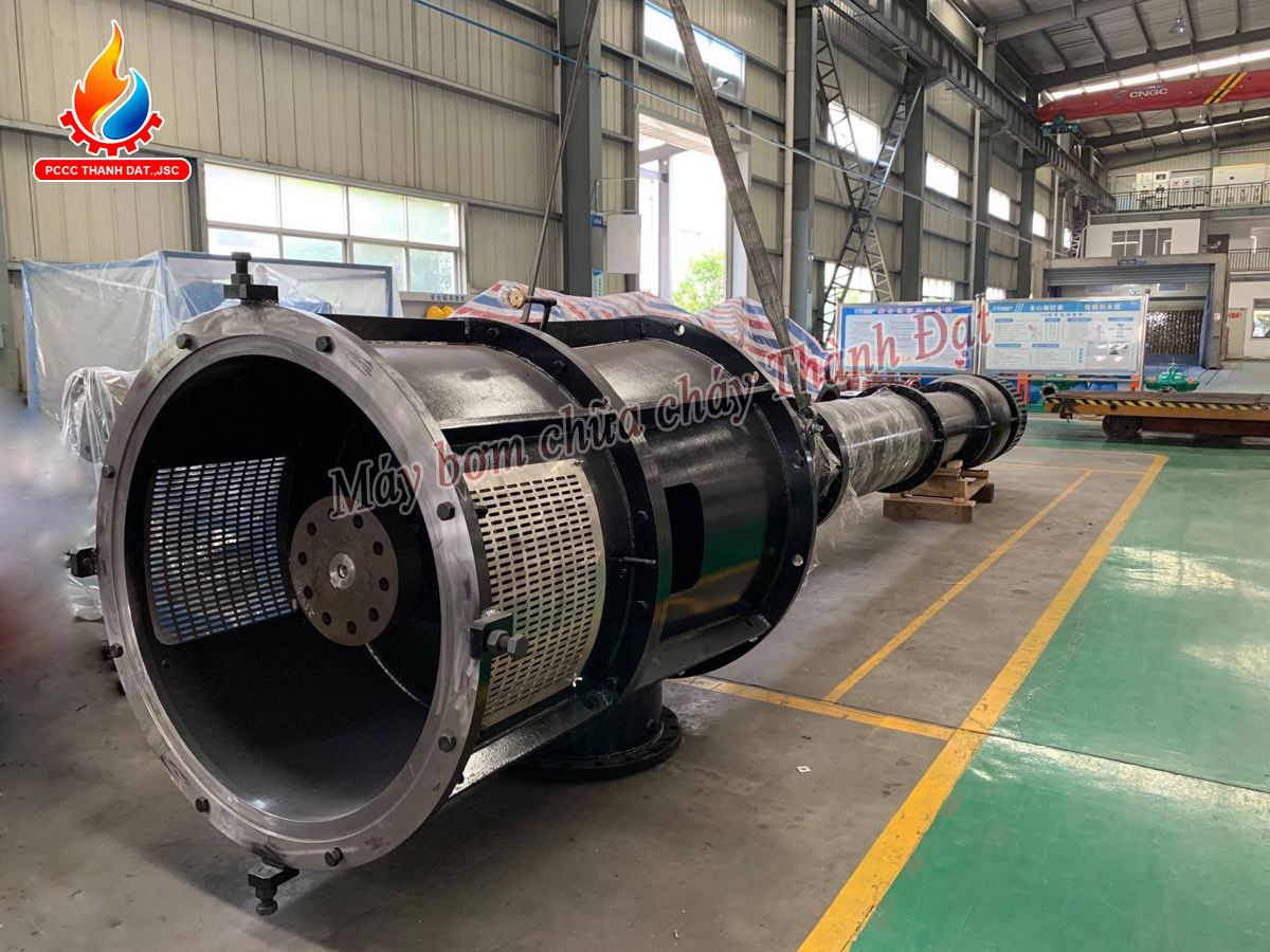 Máy bơm chữa cháy Turbine trục đứng