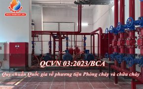 Quy định về kỹ thuật đối máy bơm chữa cháy theo QCVN 03:2023/BCA