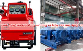So sánh bơm cứu hỏa động cơ xăng và bơm cứu hỏa động cơ điện