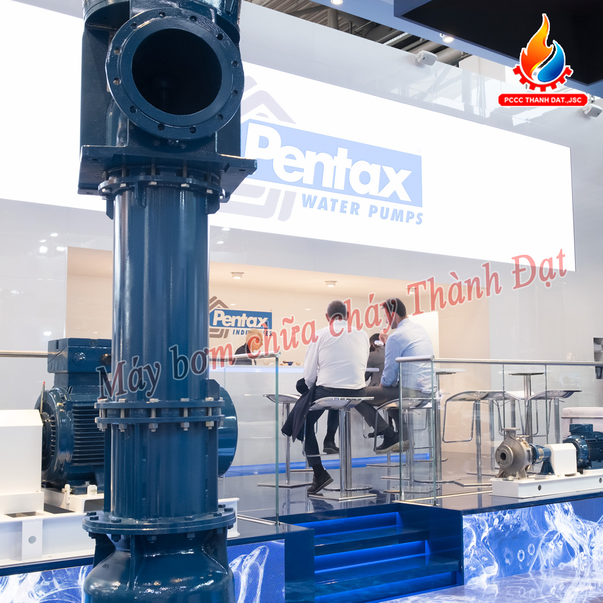 máy bơm chữa cháy turbine trục đứng Pentax