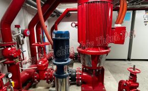 PCCC Thành Đạt nhà nhập khẩu, lắp ráp máy bơm chữa cháy turbine trục đứng Pentax uy tín