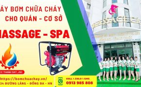 Máy bơm chữa cháy cho massage