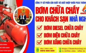 Máy bơm chữa cháy cho khách sạn nhà nghỉ