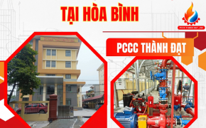 PCCC Thành Đạt cung cấp máy bơm chữa chữa cháy INTER cho Trung tâm kiểm nghiệm thuốc mỹ phẩm thực phẩm tại Hòa Bình