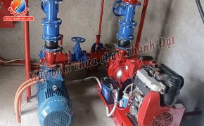Lưu ý khi lắp đặt máy bơm chữa cháy xăng