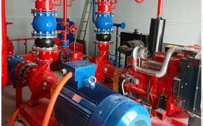 Thành Đạt cung cấp máy bơm chữa cháy INTER 132KW cho KCN Tiền Hải tại Thái Bình