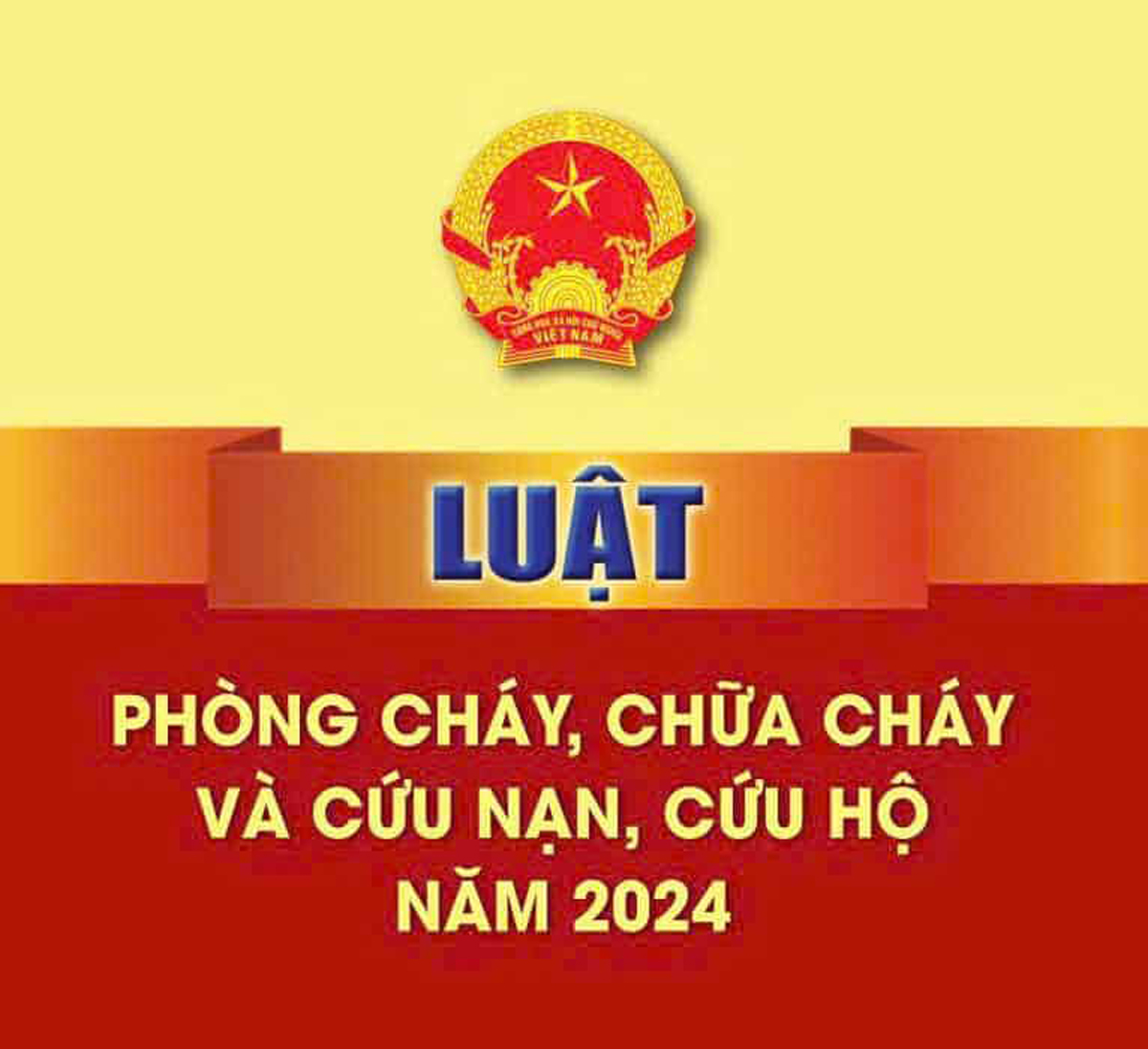 Luật PCCC 2024 số 55/2024/QH15 Luật PCCC 2024 số 55/2024/QH15