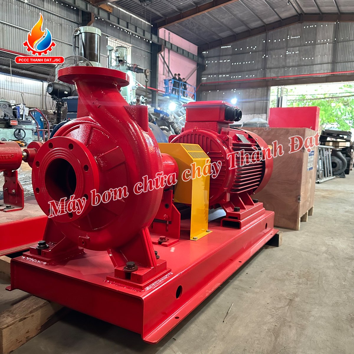 PCCC Thành Đạt cung cấp máy bơm chữa cháy INTER cho công trình