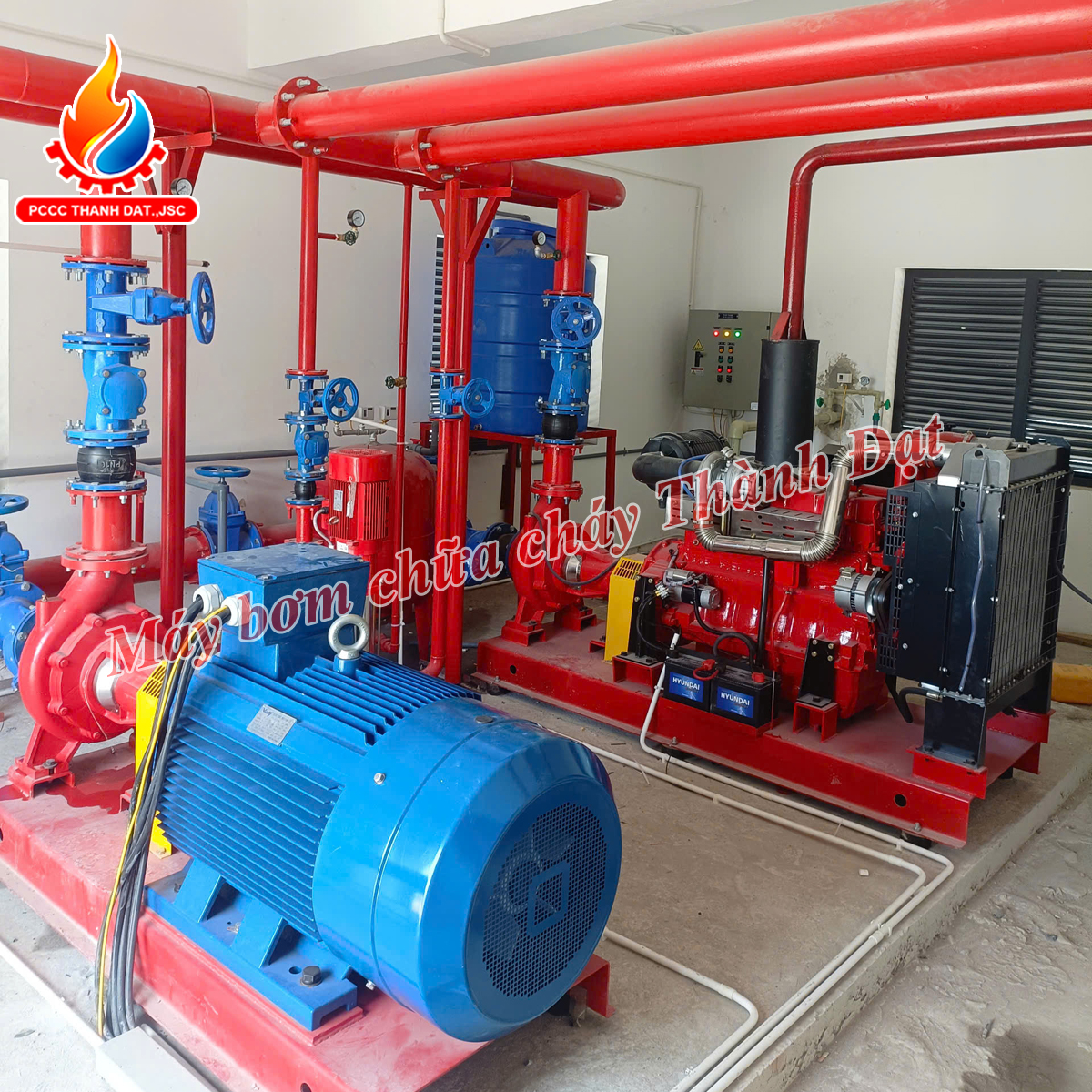 PCCC Thành Đạt cung cấp máy bơm chữa cháy INTER cho KCN Thanh Liêm - Hà Nam PCCC Thành Đạt cung cấp máy bơm chữa cháy INTER cho KCN Thanh Liêm - Hà Nam