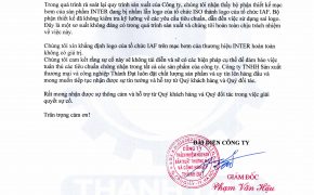 Thông báo thay đổi nhận diện logo