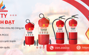 Các loại bình chữa cháy bột ANFIRE được phân phối tại PCCC Thành Đạt