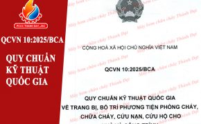 Quy chuẩn kỹ thuật quốc gia QCVN 10:2025/BCA về trang bị phương tiện PCCC cho nhà và công trình