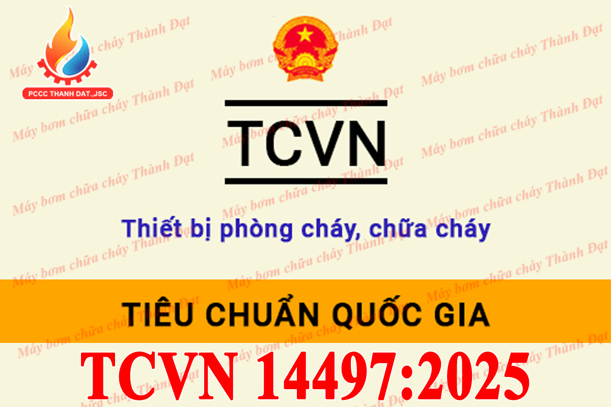 Tiêu chuẩn TCVN 14496:2025 	 Hệ thống chữa cháy tự động bằng nước cho nhà kho