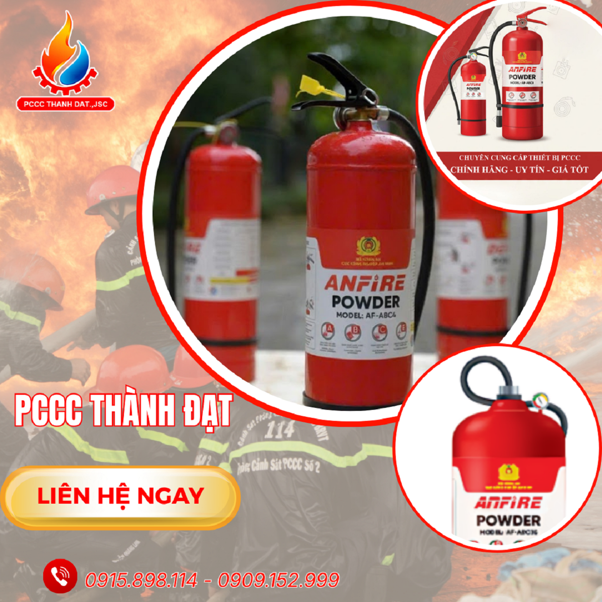 Sử dụng bình chữa cháy xách tay đúng cách