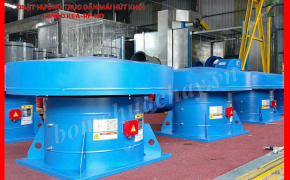 Cấu tạo của quạt hút khói gắn mái