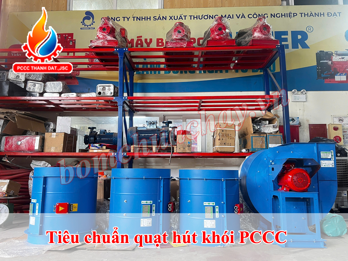 Tiêu chuẩn quạt hút khói chữa cháy