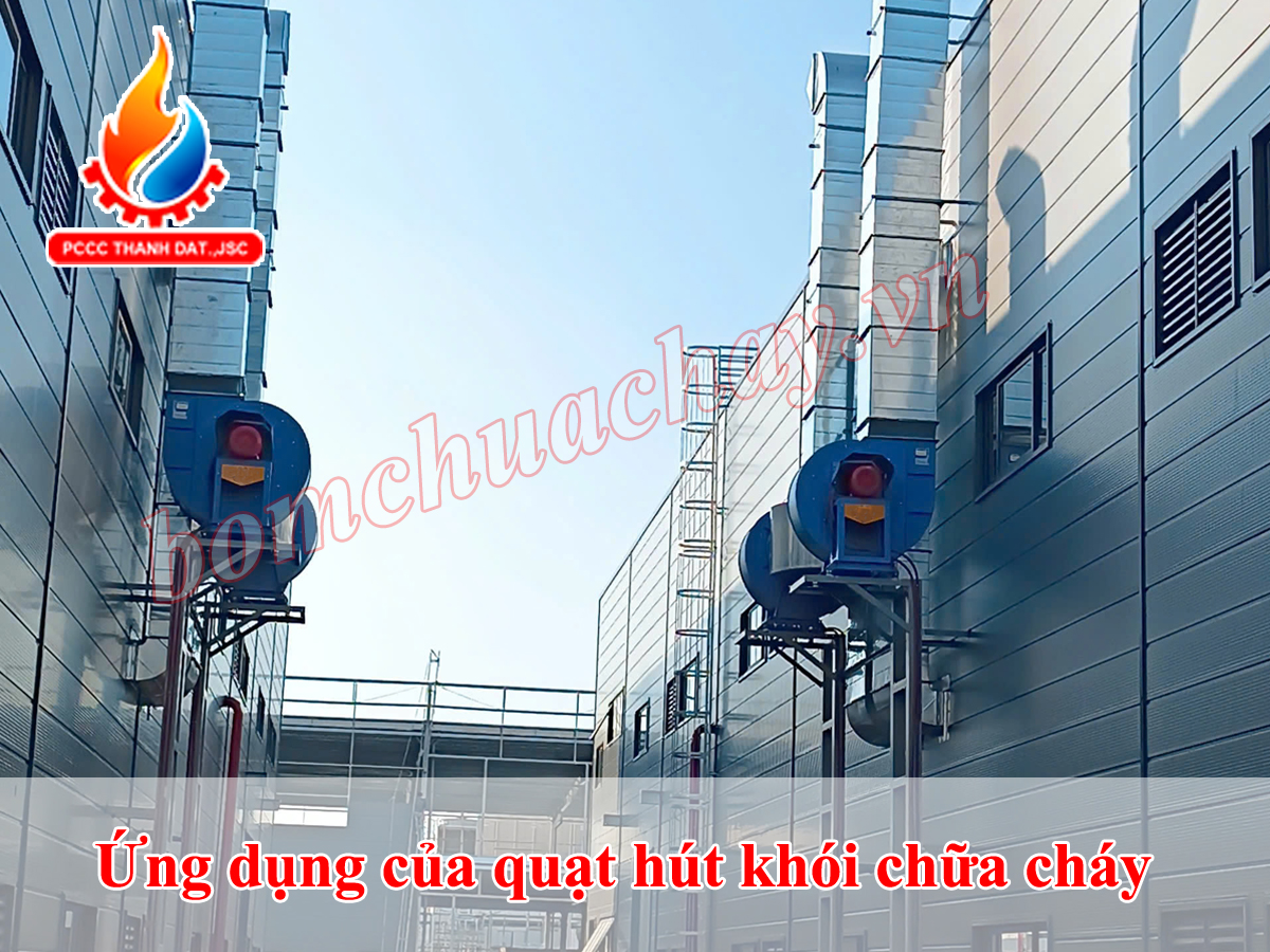 Ứng dụng của quạt hút khói chữa cháy 