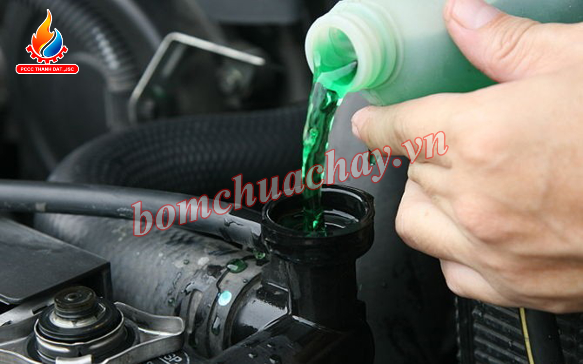 Nước làm mát động cơ máy bơm chữa cháy diesel là gì