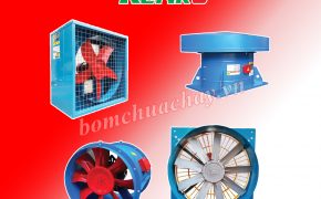 Nguyên lý hoạt động của quạt hút khói hướng trục