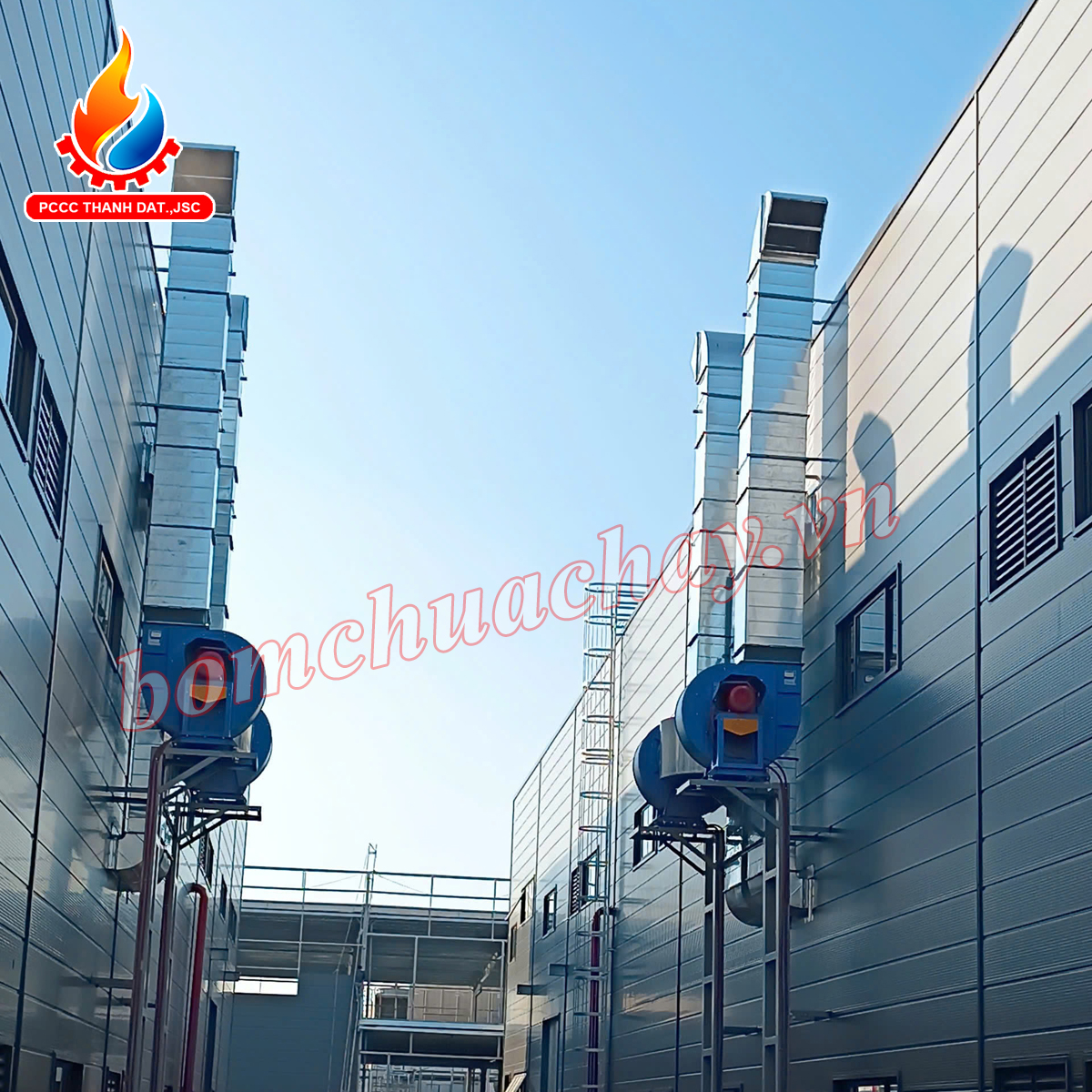 Cách giảm độ ồn cho quạt hút khói chữa cháy