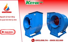 Nguyên lý hoạt động của quạt ly tâm hút khói