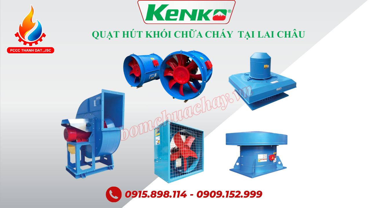 Quạt hút khói chữa cháy tại Lai Châu