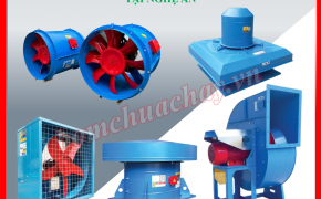 Quạt hút khói chữa cháy tại Nghệ An