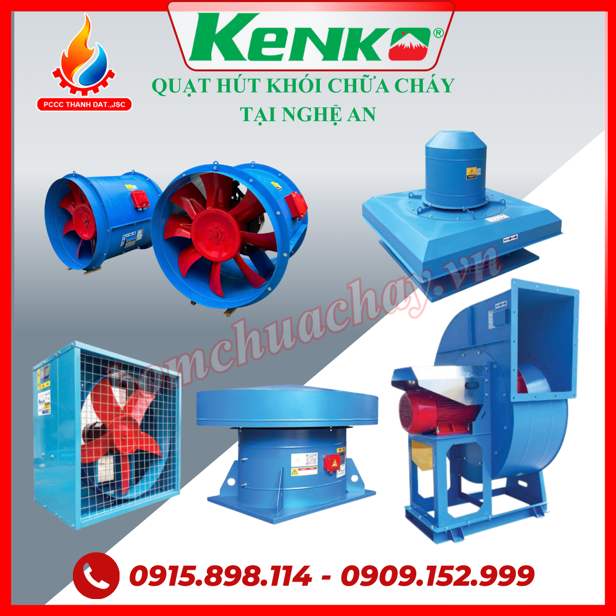 Quạt hút khói chữa cháy tại Nghệ An Quạt hút khói chữa cháy tại Nghệ An