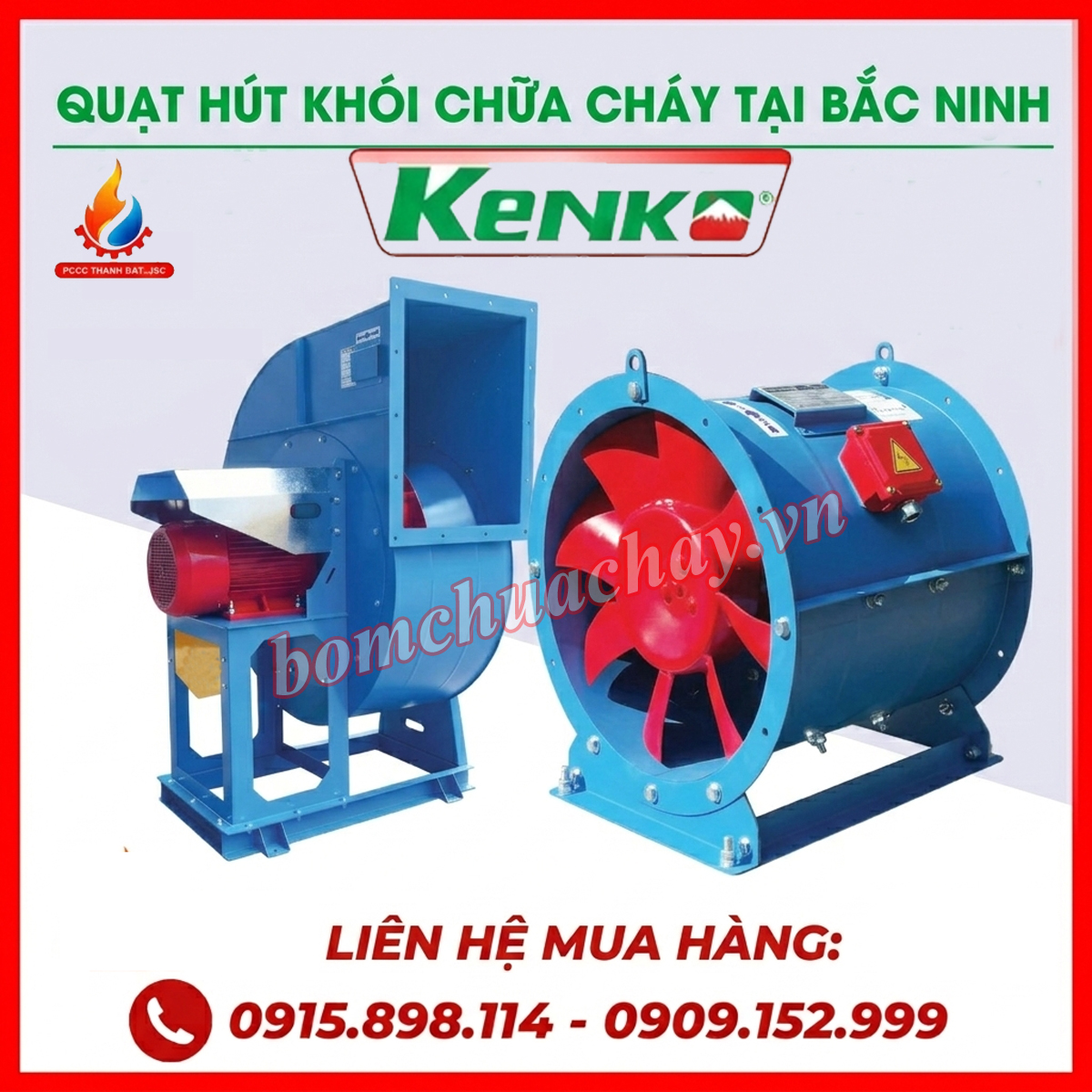 Quạt hút khói chữa cháy tại Bắc Ninh Quạt hút khói chữa cháy tại Bắc Ninh