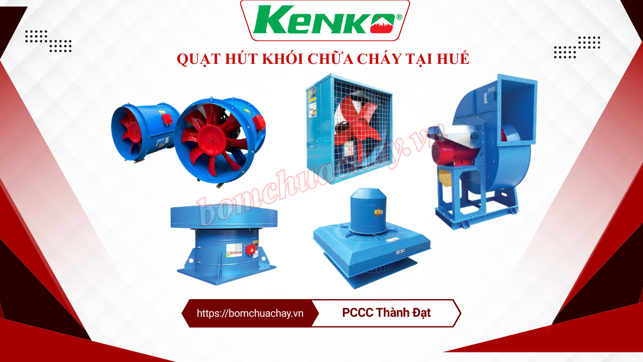 quạt hút khói chữa cháy tại Huế