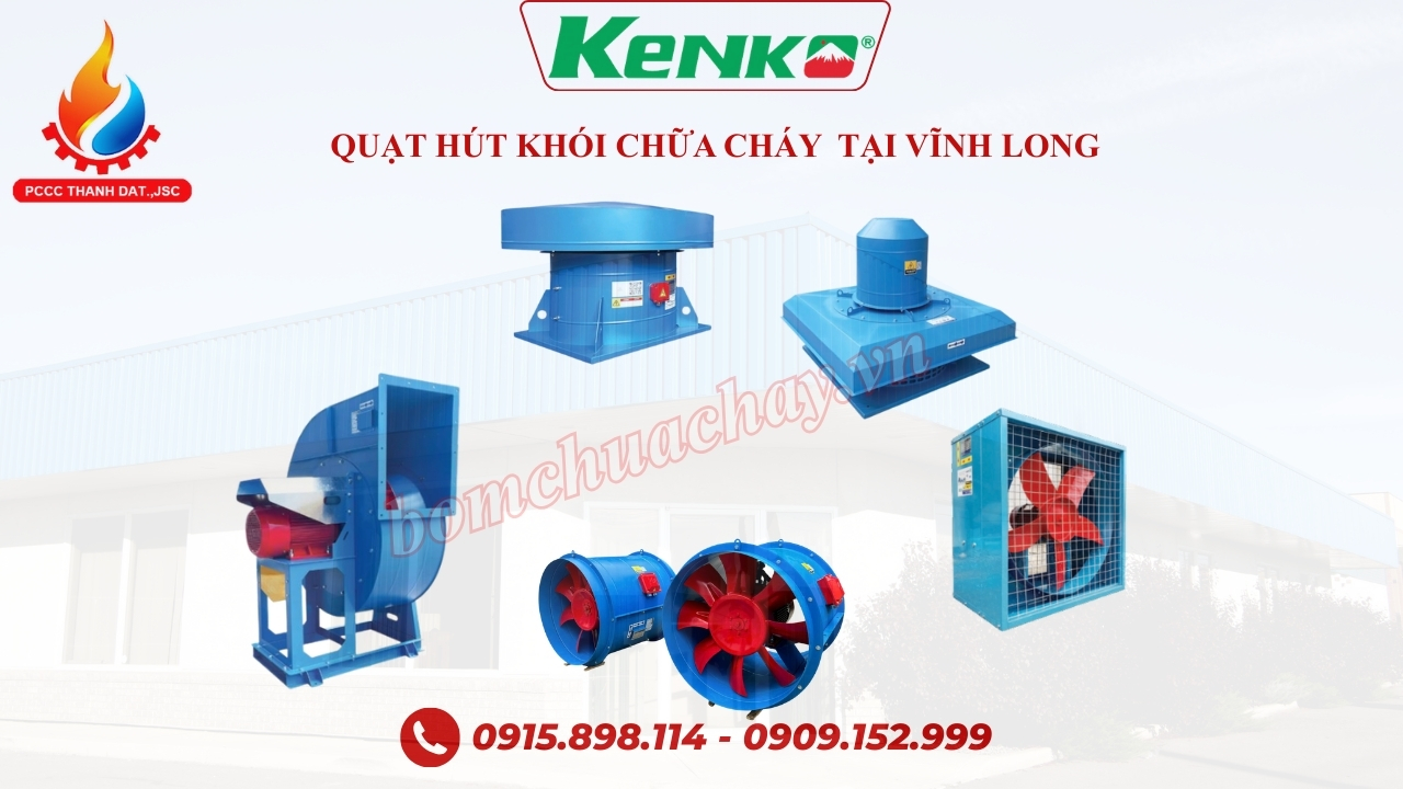 Quạt hút khói chữa cháy tại Vĩnh Long