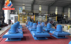 Ưu điểm của quạt hút khói gắn mái