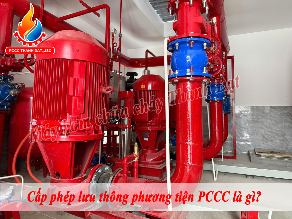 Cấp phép lưu thông phương tiện PCCC là gì