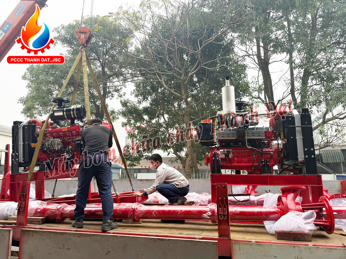 Cung cấp máy bơm chữa cháy turbine trục đứng tại Hải Phòng Cung cấp máy bơm chữa cháy turbine trục đứng tại Hải Phòng