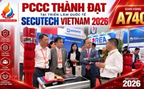 PCCC Thành Đạt tham gia triển lãm Secutech 2026