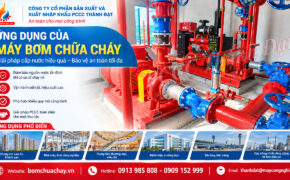 Ứng dụng của máy bơm chữa cháy