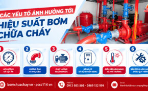 Các yếu tố ảnh hưởng đến hiệu suất bơm chữa cháy